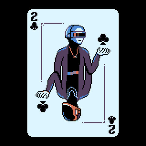 Daft Punk Card